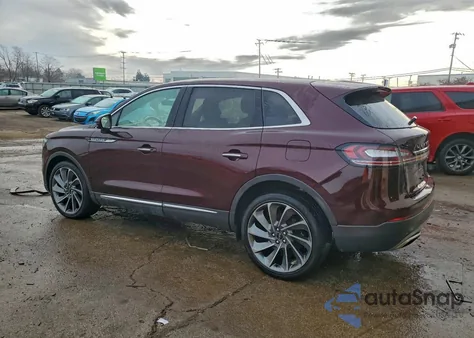 2019 Lincoln Nautilus Reserve z USA, uszkodzony, nr VIN 2LMPJ8LP9KBL63062
